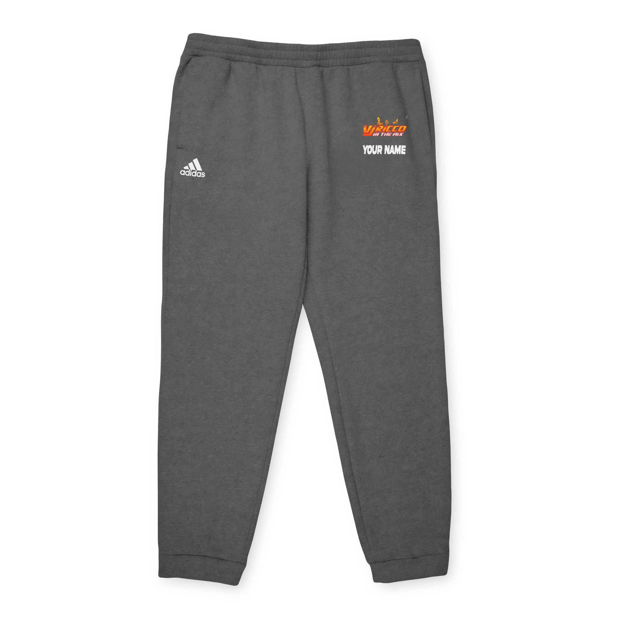 "VJ Ricco"π€ Personalized Adidas Fleece Joggers β Custom Comfort, Street-Ready Style